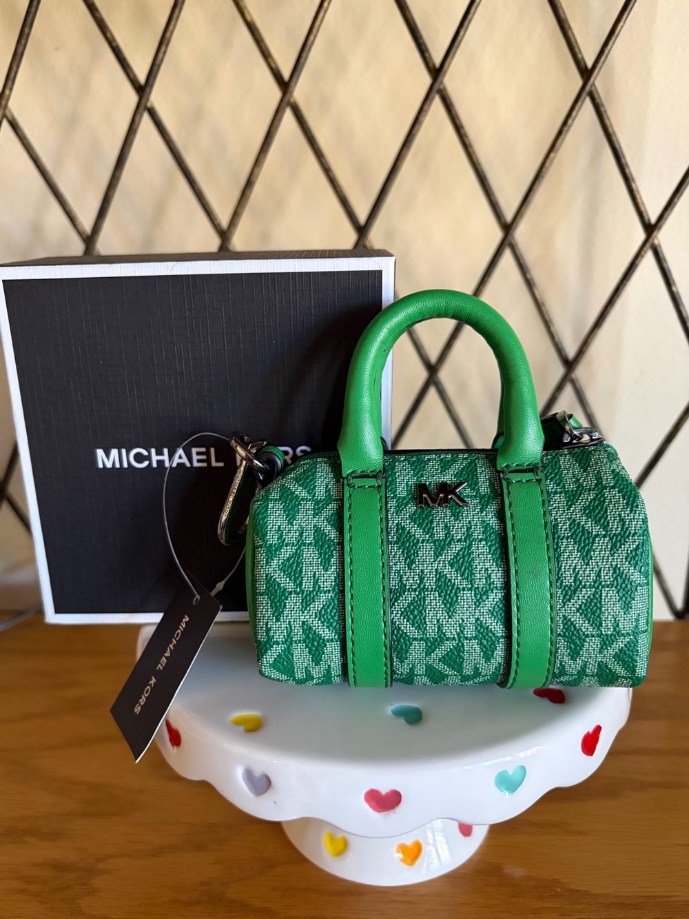 Michael Kors Micro Duffle Pouch NWT